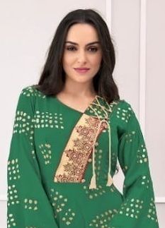 NAVYA 13 - Catalog # 62843 (Set of 2 Readymade Women's Kurtis / Tops) by Jagraasa