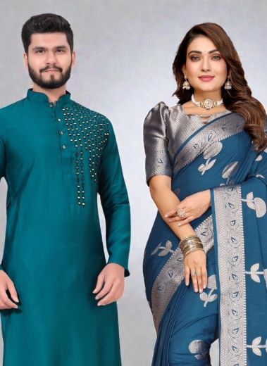 GULZARI - Catalog # 62867 (Set of 3 Couple-Combo) by Meheriya