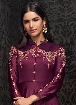 NAVYA 15 - Catalog # 62880 (Set of 3 Readymade Gowns) by Meheriya