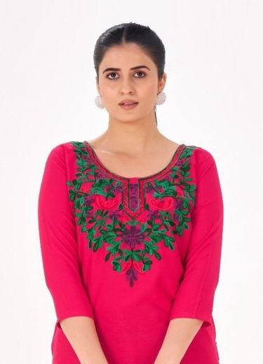 GULMARG 5 - Catalog # 62892 (Set of 6 Readymade Women's Kurtis / Tops) MADE IN INDIA BY Blue Hills