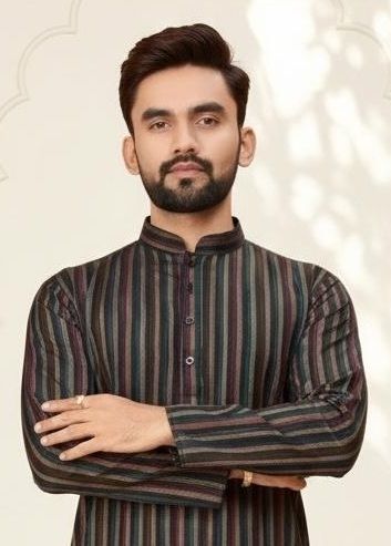 DHRUV TARA - Catalog # 63022 (Set of 4 Men's Ethnic Wear) by Tentmen Clothing