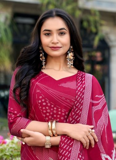 LIVAA - Catalog # 63077 (Set of 3 Readymade Salwar Suits) by Amdavadi Fashion