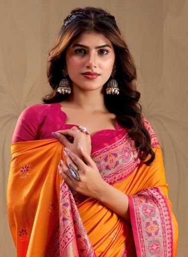 SALEM SILK - Catalog # 63130 (Set of 8 Sarees) by Semad Styles