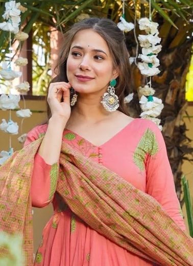 CLORA 15 - Catalog # 63143 (Set of 7 Readymade Salwar Suits) by Amdavadi Fashion