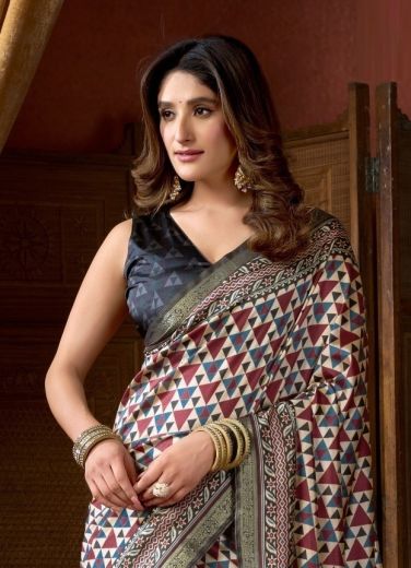 SAMAIRA - Catalog # 63153 (Set of 6 Sarees) by Gobuni