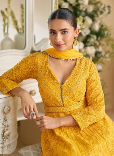 DAWAT - Catalog # 63155 (Set of 4 Readymade Gowns) by Sayuri Designer