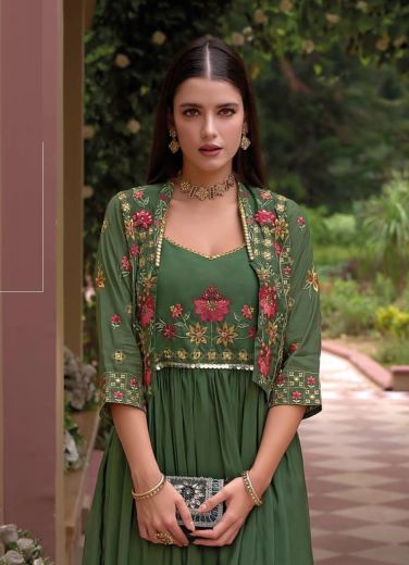 SAFAR - Catalog # 63160 (Set of 5 Readymade Salwar Suits) by Kailee