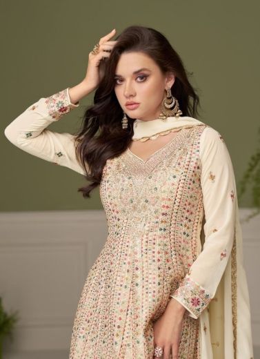GLAMOUR - Catalog # 63185 (Set of 3 Readymade Salwar Suits) by Gulkayra Designer
