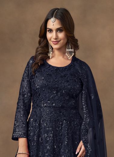 AANAYA 238 - Catalog # 63189 (Set of 4 Readymade Salwar Suits) by Desi Muse