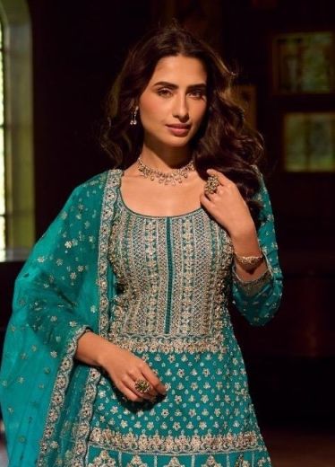 SUREENA - Catalog # 63216 (Set of 3 Readymade Salwar Suits) by Sayuri Designer