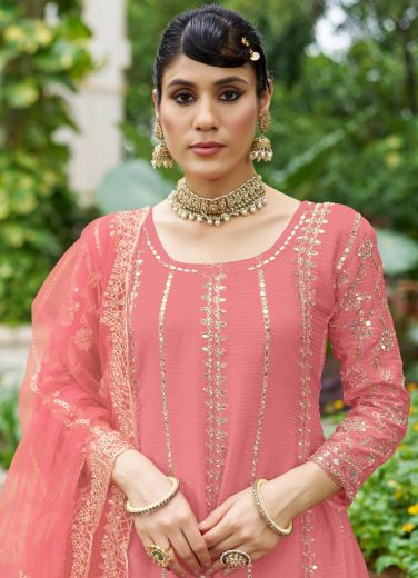 SAHIBA 1 - Catalog # 63219 (Set of 7 Readymade Salwar Suits) by Desi Muse