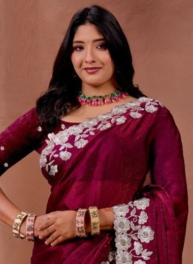 SERIES 482 - Catalog # 63253 (Set of 5 Sarees) by Durga Fashion