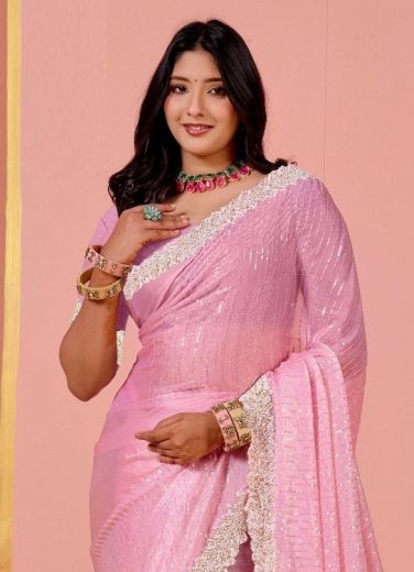 SERIES 4814 - Catalog # 63282 (Set of 3 Sarees) by Durga Fashion