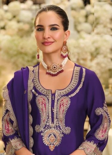 TYOHAAR - Catalog # 63311 (Set of 2 Readymade Salwar Suits) by Eba Lifestyle