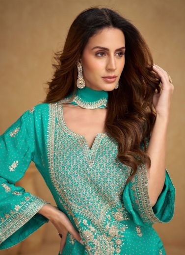 KAREENA - Catalog # 63331 (Set of 2 Readymade Salwar Suits) by Gulkayra Designer