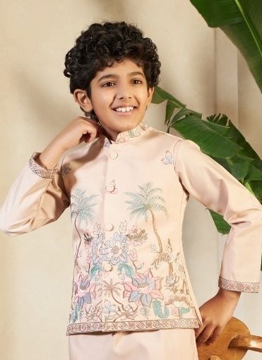 LITTLE VIRAASAT - Catalog # 63334 (Set of 4 Men's Ethnic Wear) by Tentmen Clothing