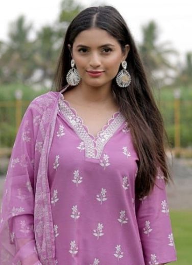 SERIES 780 - Catalog # 63370 (Set of 2 Readymade Salwar Suits) by Desi Muse