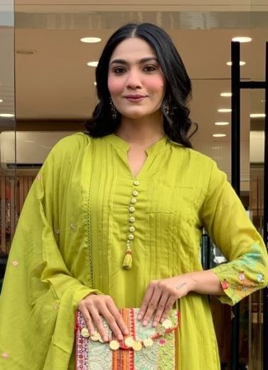 GANGA - Catalog # 63371 (Set of 2 Readymade Salwar Suits) by Amdavadi Fashion