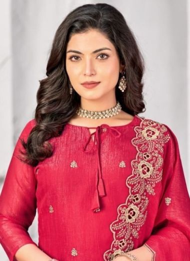 SAMARPITA - Catalog # 63384 (Set of 10 Readymade Salwar Suits) by Amdavadi Fashion