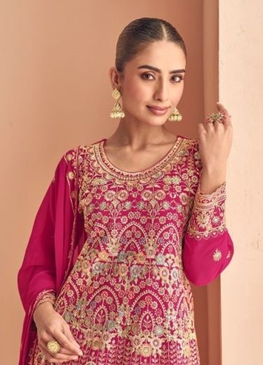 KHUSHI - Catalog # 63402 (Set of 3 Readymade Salwar Suits) by Rasalika
