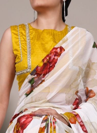 SERIES 7009 - Catalog # 63415 (Set of 4 Sarees) by Semad Styles