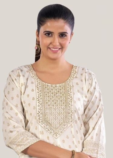 WOMANIYA PRO - Catalog # 63417 (Set of 6 Readymade Women's Kurtis / Tops) by Blue Hills