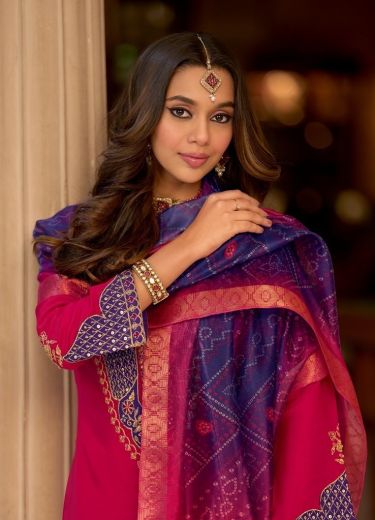 ANANTA - Catalog # 63422 (Set of 4 Readymade Salwar Suits) by Lily & Lali