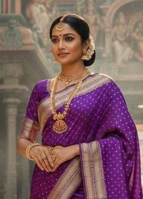 BINDIA - Catalog # 63442 (Set of 4 Sarees) by Semad Styles