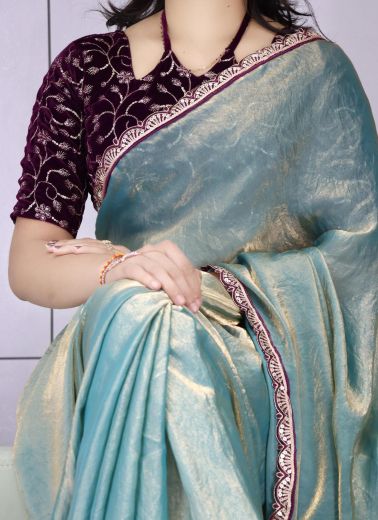 SERIES 2122 - Catalog # 63445 (Set of 4 Sarees) by Desi Muse