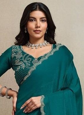 CORAL - Catalog # 63522 (Set of 5 Sarees) by Suma Designer
