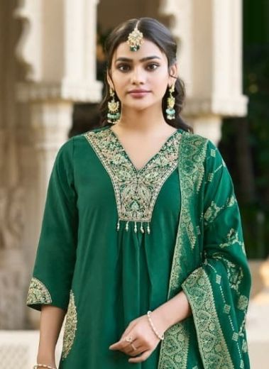 TITALEE - Catalog # 63524 (Set of 4 Readymade Salwar Suits) by Karissa