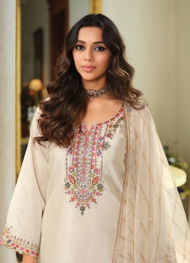 TVESA - Catalog # 63536 (Set of 4 Readymade Salwar Suits) by Lily & Lali