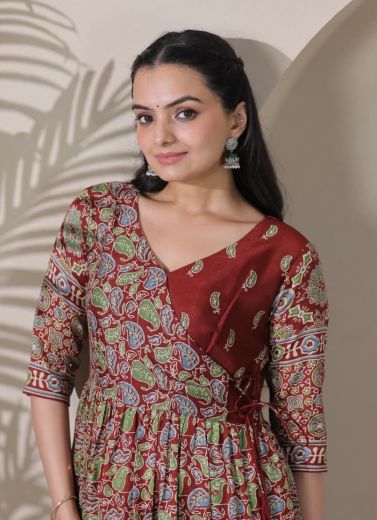 SERIES 209899 - Catalog # 63538 (Set of 2 Readymade Gowns) by Aabharan