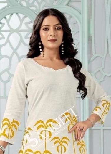 KANAK - Catalog # 63543 (Set of 6 Tops With Bottoms) by Sangeet