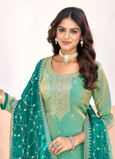 ROOBAL - Catalog # 63546 (Set of 8 Readymade Salwar Suits) by Meheriya