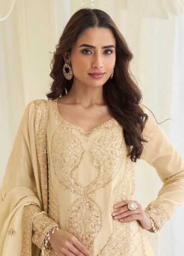 RUHANIYAT - Catalog # 63581 (Set of 3 Readymade Salwar Suits) by Sayuri Designer