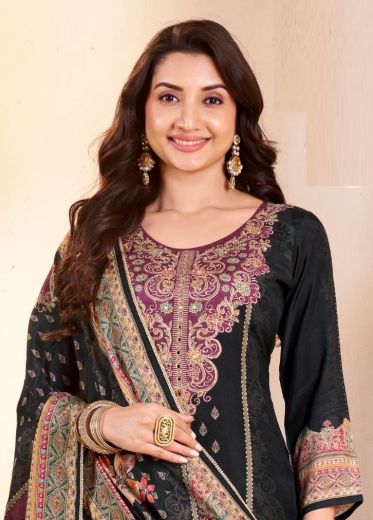 SONAM - Catalog # 63601 (Set of 4 Readymade Salwar Suits) by Rangoon