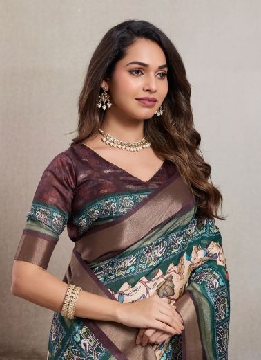 REEWA 1 - Catalog # 63609 (Set of 6 Sarees) by Anitya