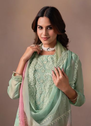 AASHIMA - Catalog # 63622 (Set of 5 Semi-Stitched / Un-Stitched Suits) by Vipul Fashions
