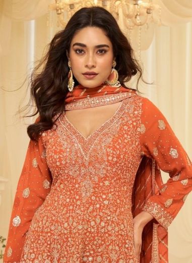 AVANTIKA - Catalog # 63639 (Set of 3 Readymade Salwar Suits) by Sayuri Designer