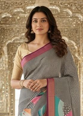 ELEGANT LUXURY - Catalog # 63645 (Set of 9 Sarees) by Semad Styles