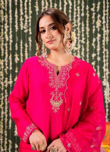 AARUSHI - Catalog # 63651 (Set of 2 Readymade Salwar Suits) by Amdavadi Fashion