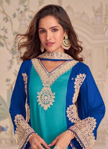 KUMKUM - Catalog # 63657 (Set of 3 Readymade Salwar Suits) by Sayuri Designer