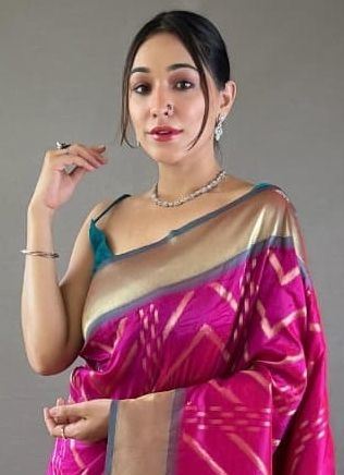 BHANUMATI - Catalog # 63665 (Set of 6 Sarees) by Semad Styles