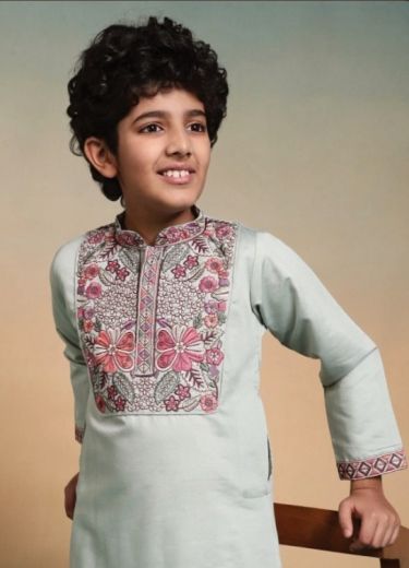 SHAAHI JUNIOR KIDS ETHNICS - Catalog # 63687 (Set of 6 Men's Ethnic Wear) by Tentmen Clothing