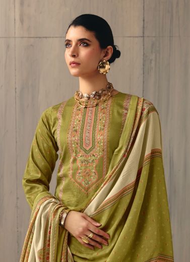 ZEYA - Catalog # 63688 (Set of 6 Semi-Stitched / Un-Stitched Suits) by Sadhana Fashion