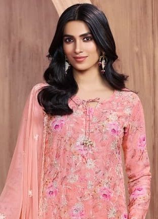 SUMEDHA - Catalog # 63706 (Set of 5 Semi-Stitched / Un-Stitched Suits) by Vinay Fashion LLP