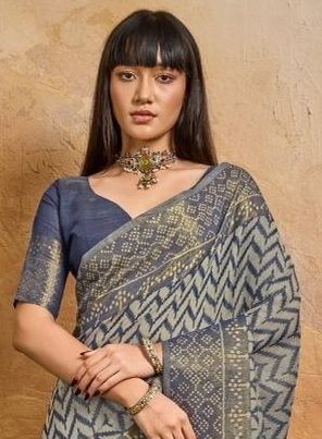 RHYTHM PATOLA - Catalog # 63712 (Set of 4 Sarees) by Rajtex Fabrics