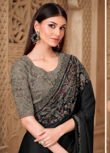 COLORS OF 32002 - Catalog # 63735 (Set of 6 Sarees) by The Fashion Hub