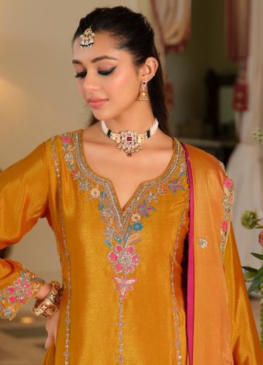 KALISTA 2 - Catalog # 63757 (Set of 3 Readymade Salwar Suits) by Eba Lifestyle